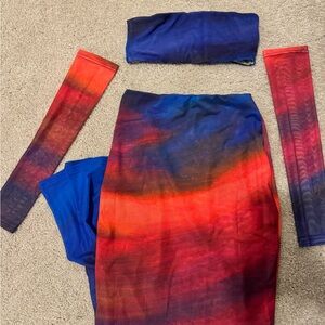 Farai London x Revolve Leila Set in Sunset